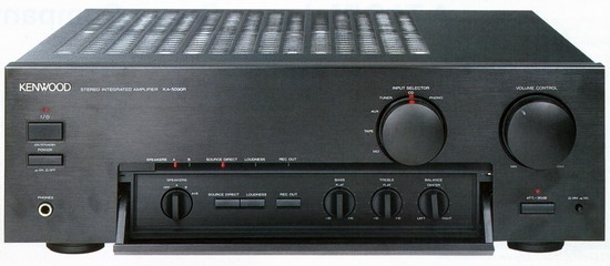 Kenwood KA-5090R Integrated Stereo Amplifier, Power output 75 Watts into 8 ohms