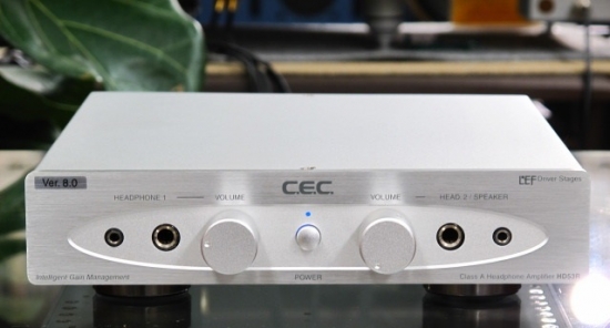 C.E.C. HD53R Ver8.0 Headphone amplifier review and test